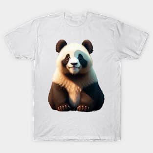 Just a Smily Baby Panda 3 T-Shirt